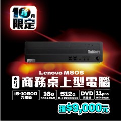 【樺仔10月快閃優惠】Lenovo M80S ( 16G記憶體 / 512G SSD / Win11 )