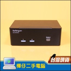 StarTech 2孔 DisplayPort KVM 切換器 StarTech 2孔 DisplayPort KVM 切換器